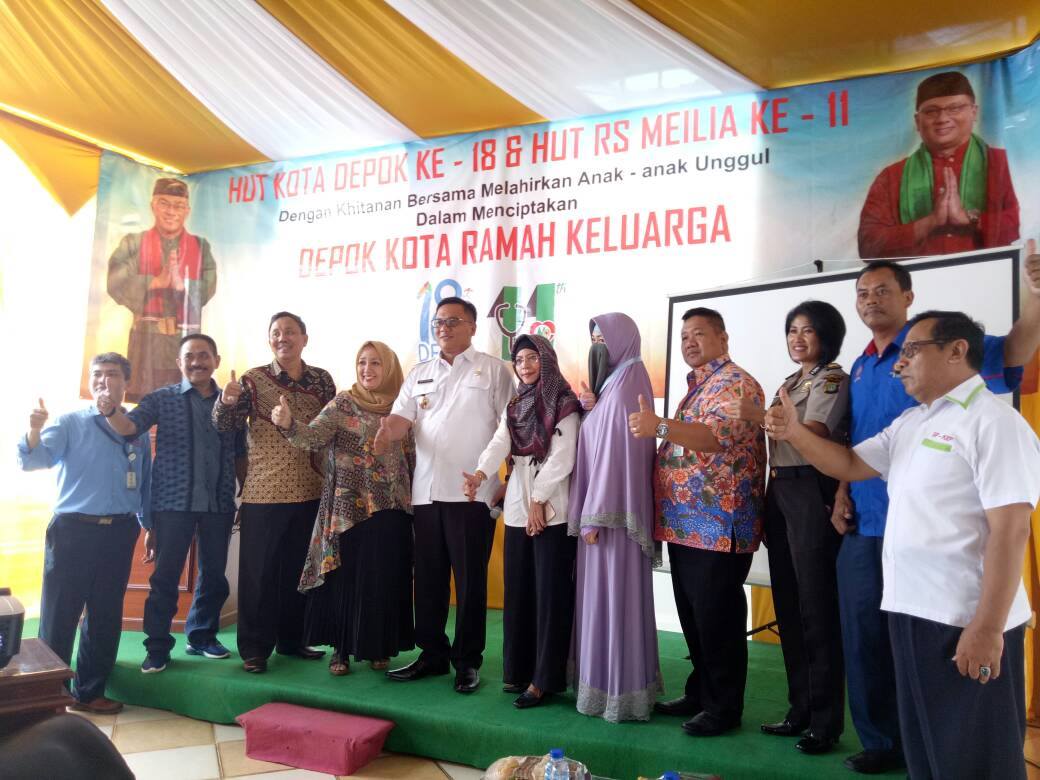 Hut Kota Depok Ke 18 Khitanan Massal Di Rumah Sakit Meilia Depoknet