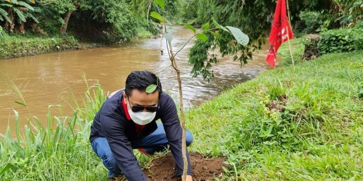 Pdi Perjuangan Tanam Ribuan Pohon Di Bantaran Ciliwung Pada Hut Ke 48 Depoknet